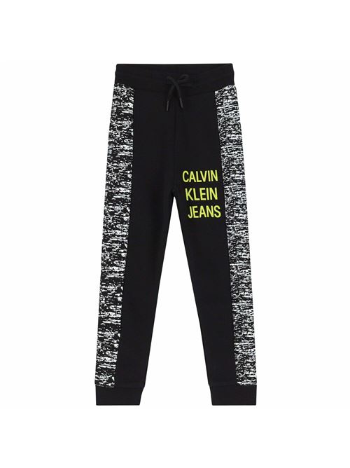 NOISE BLOCK SWEATPANT CALVIN KLEIN JEANS | IB0IB01015/BEH